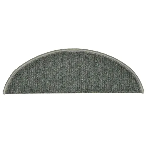 Prostirke za stepenice 30 kom 56x17x3 cm tamnozelene poluokrugle - Tamnozelena 56 x 17 x 3 cm 30 Cijena