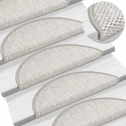 Prostirke za stepenice Samoljepljive u izgledu sisala 30 kom - Platina 56 x 17 x 3 cm 30 Cijena