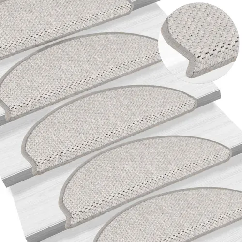 Prostirke za stepenice Samoljepljive u izgledu sisala 30 kom - Platina 65 x 21 x 4 cm 30 Cijena