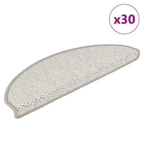 Prostirke za stepenice Samoljepljive u izgledu sisala 30 kom - Platina 65 x 21 x 4 cm 30 Cijena