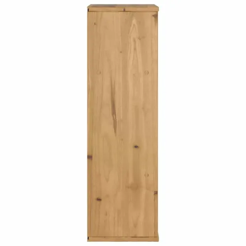 Bočni ormarić s ladicom ODDA 40x24x79 cm puno drvo bor - Prirodna 1 s 1 ladicom i 1 vratima Prirodna Cijena
