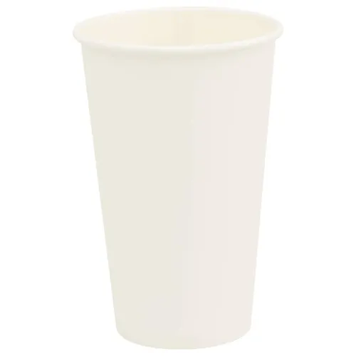 papirnate šalice za kavu 1000 kom 16 oz 400 ml bijele - 1 400 ml 400 ml Cijena