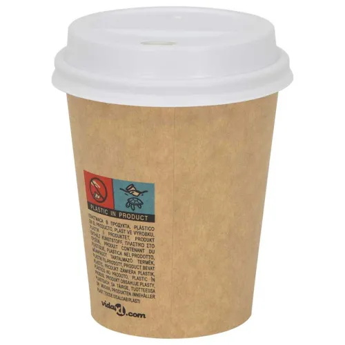 Papirnati poklopci za šalice za kavu Ø80 mm 8oz 1000 kom - 80 mm 1 80 mm Cijena