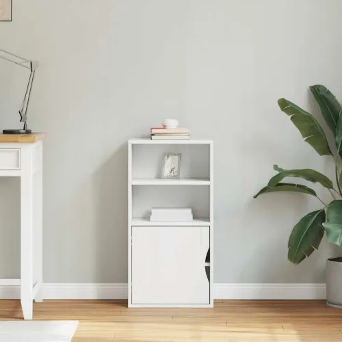Bočni ormarić ODDA bijeli 40x24x79 cm puno drvo bor - Bijela 1 S 1 vratima Cijena