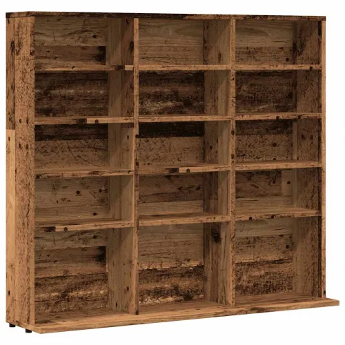 CD stalak – Ormarić za CD-ove staro drvo 100x23x89,5 cm konstruirano drvo - Staro drvo 100 x 23 x 89.5 cm 1 Staro drvo Cijena