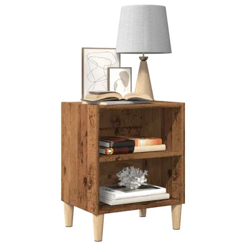 Noćni ormarić staro drvo 40x30x50 cm konstruirano drvo - Staro drvo 1 Staro drvo 1 Cijena