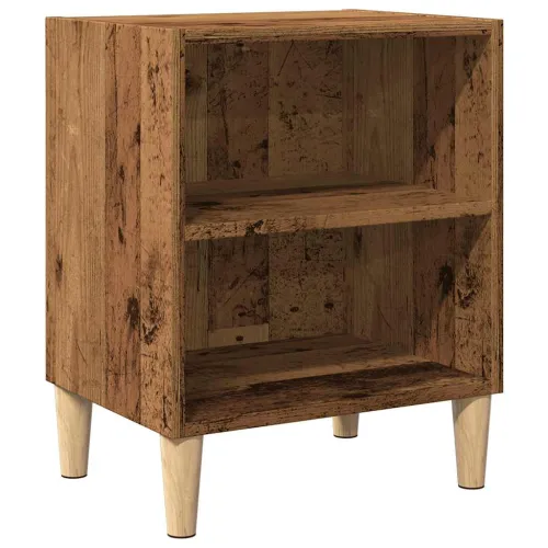 Noćni ormarić staro drvo 40x30x50 cm konstruirano drvo - Staro drvo 1 Staro drvo 1 Cijena