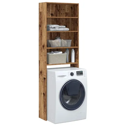 Ormar za perilicu rublja staro drvo 64x24x190 cm - Staro drvo 1 Staro drvo Cijena