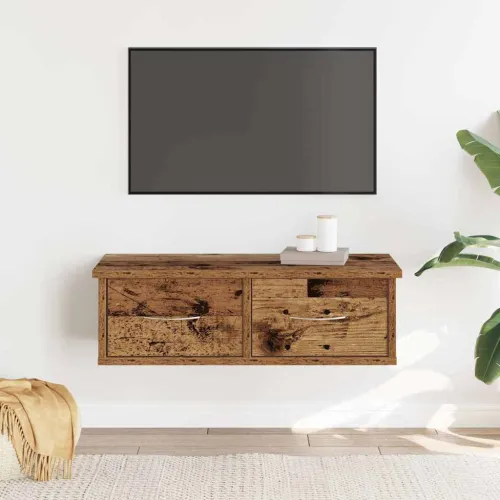 Zidni ormarić staro drvo 60x26x18,5 cm konstruirano drvo - Staro drvo 60 cm 1 1 Cijena
