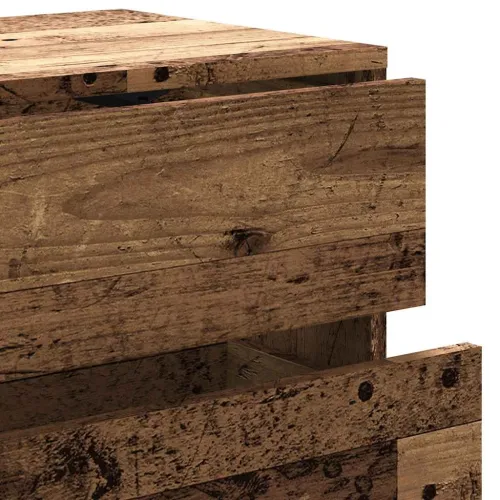 TV ormarić staro drvo 80x34x35,5 cm konstruirano drvo - Staro drvo 1 Cijena