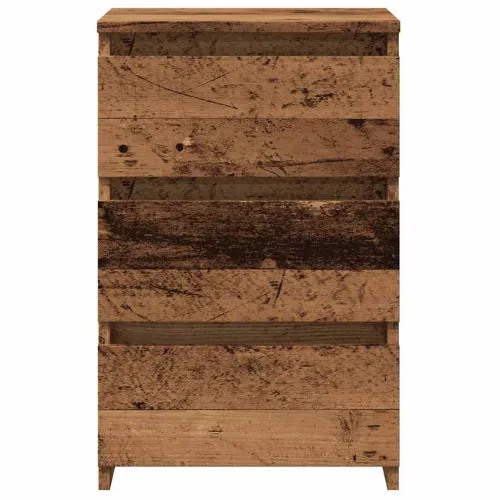 Noćni ormarić staro drvo 40x35x62,5 cm konstruirano drvo - Staro drvo 1 Staro drvo 1 Cijena