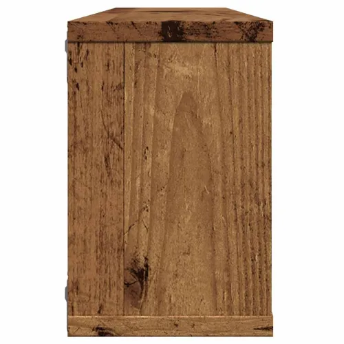 Zidne kockaste police 6 kom Staro drvo 60x15x23 cm - Staro drvo 60 x 15 x 23 cm 6 Cijena