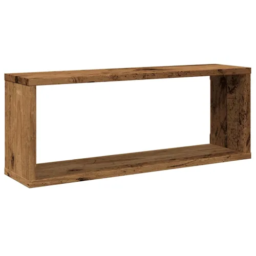Zidne kockaste police 6 kom Staro drvo 60x15x23 cm - Staro drvo 60 x 15 x 23 cm 6 Cijena