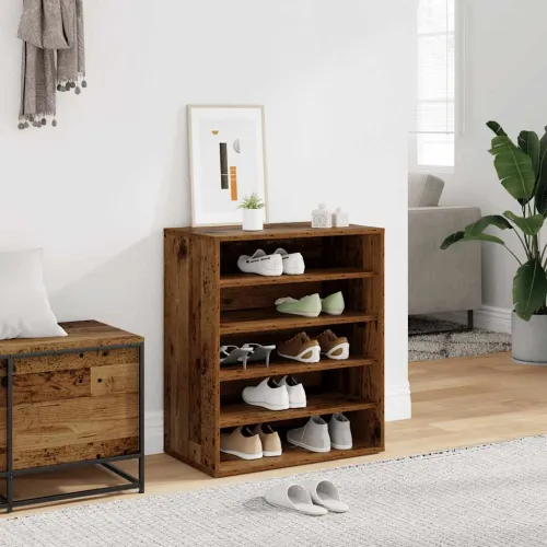 Ormarić za cipele staro drvo 60x35x70 cm konstruirano drvo - Staro drvo 60 x 35 x 70 cm shoe cabinet without door Cijena