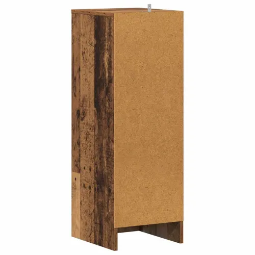 Ormarić za cipele staro drvo 32x35x92 cm konstruirano drvo - Staro drvo 32 x 35 x 92 cm shoe cabinet without door Cijena