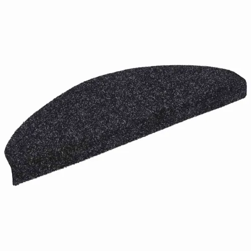 Prostirke za stepenice, samoljepljive, 20 kom, 65x21x4 cm, crne, poluokrugle, velike - Crna 65 x 21 x 4 cm 20 Cijena