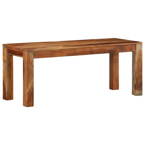 Klupa 110 cm puno drvo bagrem - 110 cm Masivno bagremovo drvo Cijena