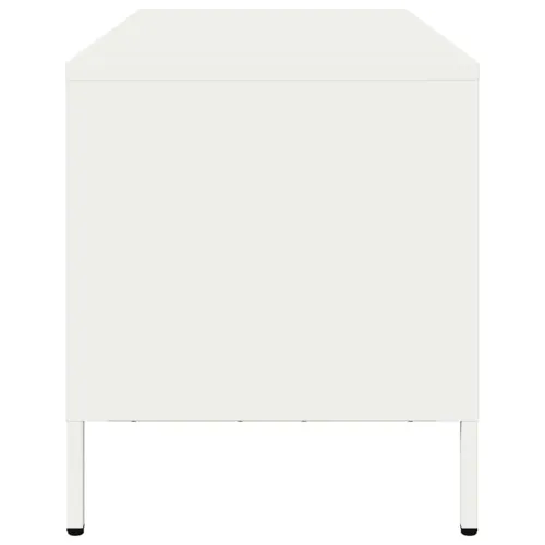 TV ormarić bijeli 101,5x39x43,5 cm hladno valjani čelik - Bijela 1 Cijena