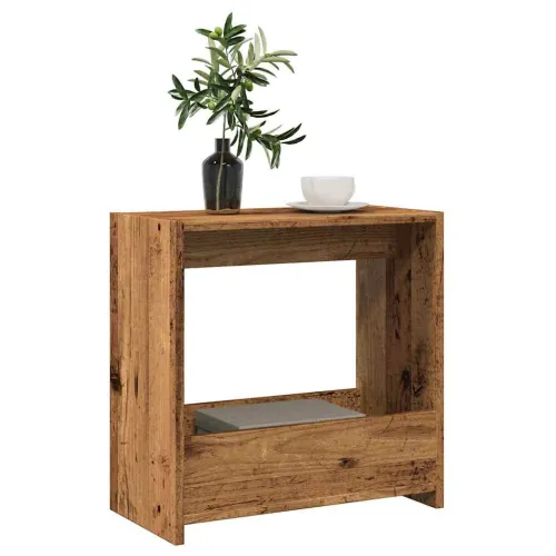 Pomoćni stol staro drvo 50x26x50 cm konstruirano drvo - Staro drvo Cijena