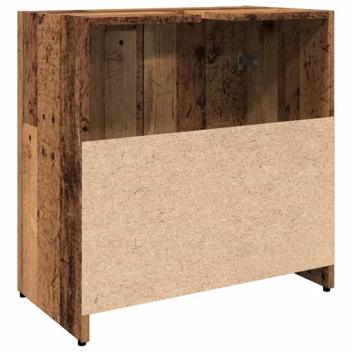 Kupaonski ormarić za Lavabo - Umivaonik staro drvo 60x33x60 cm - Staro drvo Cijena