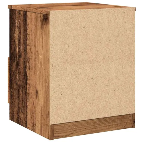 Noćni ormarić staro drvo 40x40x50 cm konstruirano drvo - Staro drvo 1 Staro drvo 1 Cijena