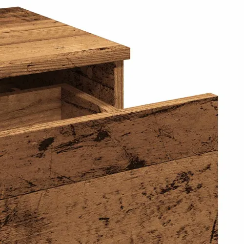 Noćni ormarić staro drvo 40x35x65 cm konstruirano drvo - Staro drvo 1 Staro drvo 1 Cijena