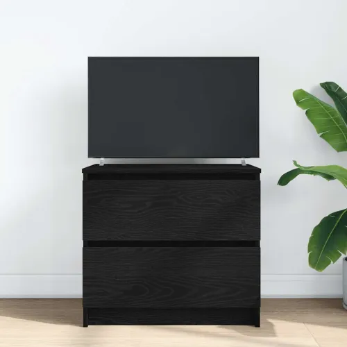 TV ormarić crni 60x35x54 cm od konstruiranog drva - Crna 1 60 cm Cijena
