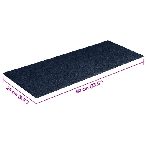 Prostirke za stepenice samoljepljive 30 kom 60x25 cm tamnoplave pravokutne - Modra 60 x 25 cm 30 Cijena