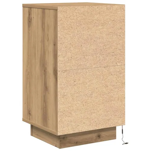 TV ormarić s LED svjetlima boja artisan hrasta 38x34x65 cm - hrast artisan 1 65 cm Cijena