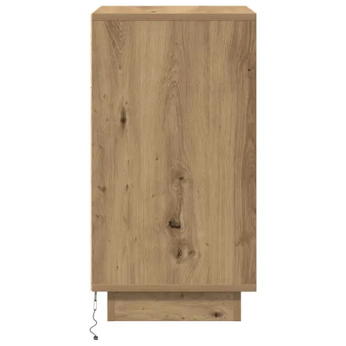 TV ormarić s LED svjetlima boja artisan hrasta 38x34x65 cm - hrast artisan 1 65 cm Cijena