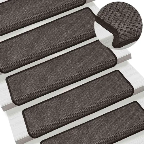 Ljepljivi tepisi za stepenice 30 kom 65x21x4 cm antracit - Antracit 30 Cijena
