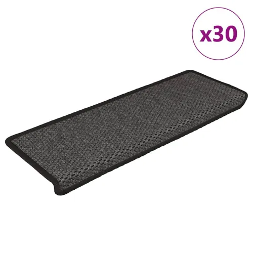 Ljepljivi tepisi za stepenice 30 kom 65x21x4 cm antracit - Antracit 30 Cijena