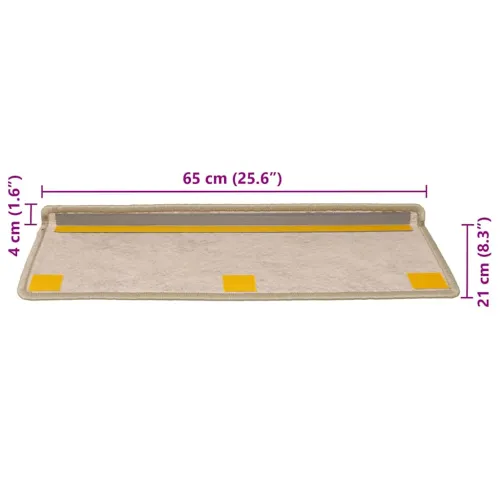 Ljepljivi tepisi za stepenice 30 kom 65x21x4 cm svijetlo zeleni - Svijetlo zelena 30 Cijena