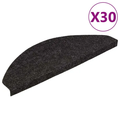 Ljepljivi tepisi za stepenice 30kom antracit 65x22,5x3,5cm - Antracit 65 x 22.5 x 3.5 cm 30 Cijena