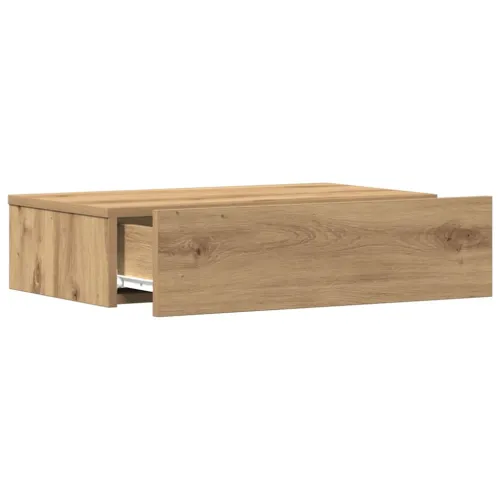 Noćni ormarić Artisan hrast 60x35 cm izrađeno drvo - hrast artisan 1 with 1 drawer Cijena