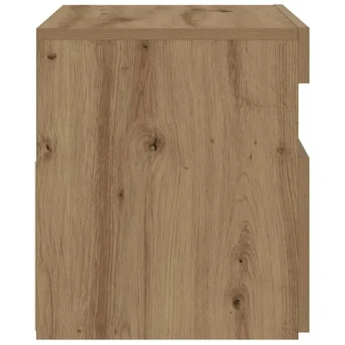 Noćni ormarić s LED svjetlima Artisan hrast 60x35x40 cm - Hrast artisan 1 Cijena