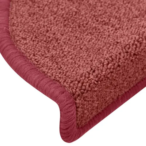 Prostirke za stepenice 30 kom 65x24x4 cm Bordo poluokrugle velike - Bordo crvena 65 x 24 x 4 cm 30 Cijena