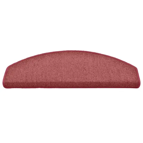 Prostirke za stepenice 30 kom 65x24x4 cm Bordo poluokrugle velike - Bordo crvena 65 x 24 x 4 cm 30 Cijena