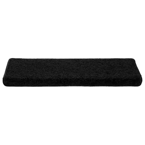 Prostirke za stepenice 20 kom 65x21x4 cm Crne s pravokutnim rubom - Crna 20 Cijena