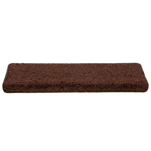 Prostirke za stepenice 30 kom 65x21x4 cm smeđe pravokutne rubove - Smeđa 65 x 21 x 4 cm 30 Cijena