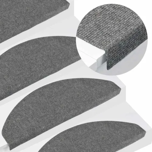Ljepljivi tepisi za stepenice 20 kom sivi 65x22,5x3,5 cm - Siva 65 x 22.5 x 3.5 cm 20 Cijena