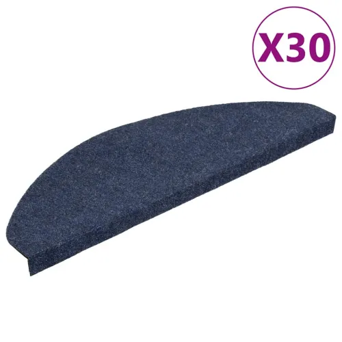 Ljepljivi tepisi za stepenice 30 kom plavi 65x22,5x3,5 cm - Plava 65 x 22.5 x 3.5 cm 30 Cijena