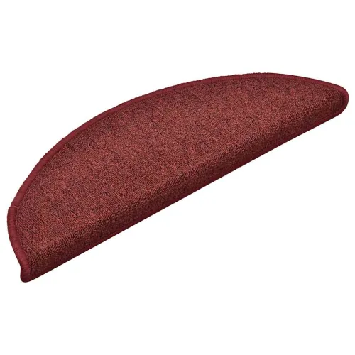 Prostirke za stepenice 30 kom 56x17x3 cm Bordo poluokrugle - Bordo crvena 56 x 17 x 3 cm 30 Cijena