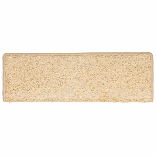 Prostirke za stepenice 30 kom 65x21x4 cm krem pravokutni rub - Krema 30 Cijena