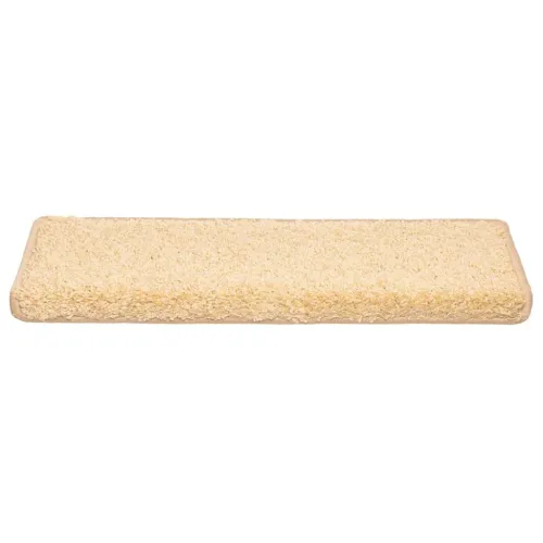 Prostirke za stepenice 20 kom 65x21x4 cm krem pravokutni rub - Krema 20 Cijena