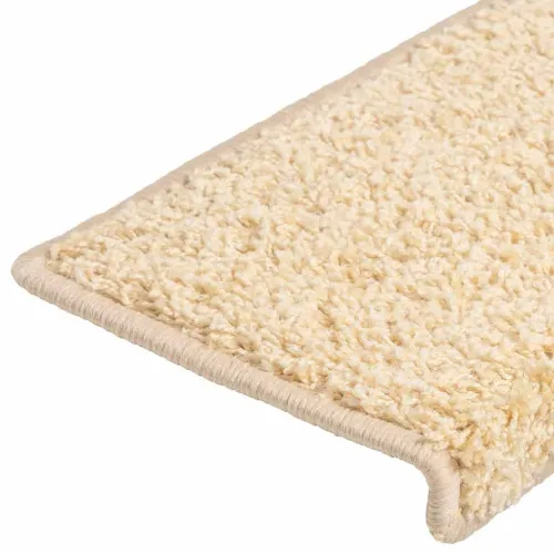Prostirke za stepenice 20 kom 65x21x4 cm krem pravokutni rub - Krema 20 Cijena