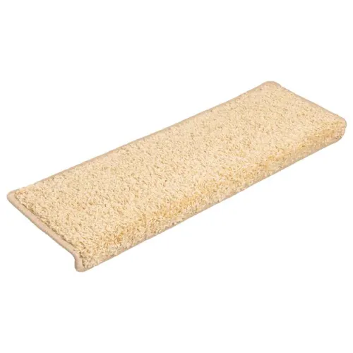 Prostirke za stepenice 20 kom 65x21x4 cm krem pravokutni rub - Krema 20 Cijena