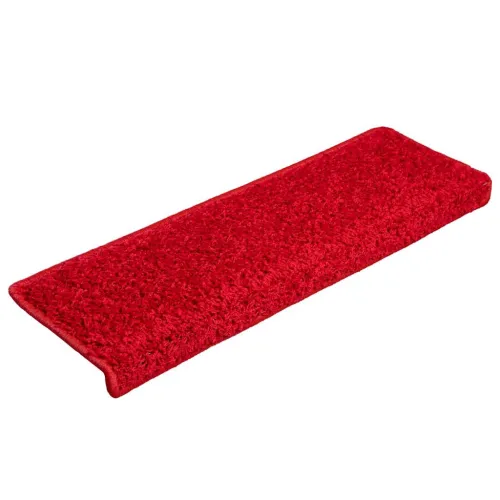 Prostirke za stepenice 20 kom 65x21x4 cm crvene pravokutne rubove - Crvena 65 x 21 x 4 cm 20 Cijena