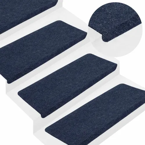 Ljepljivi tepisi za stepenice 30 kom plavi 65x24,5x3,5 cm - Plava 65 x 24.5 x 3.5 cm 30 Cijena