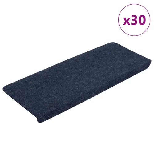 Ljepljivi tepisi za stepenice 30 kom plavi 65x24,5x3,5 cm - Plava 65 x 24.5 x 3.5 cm 30 Cijena